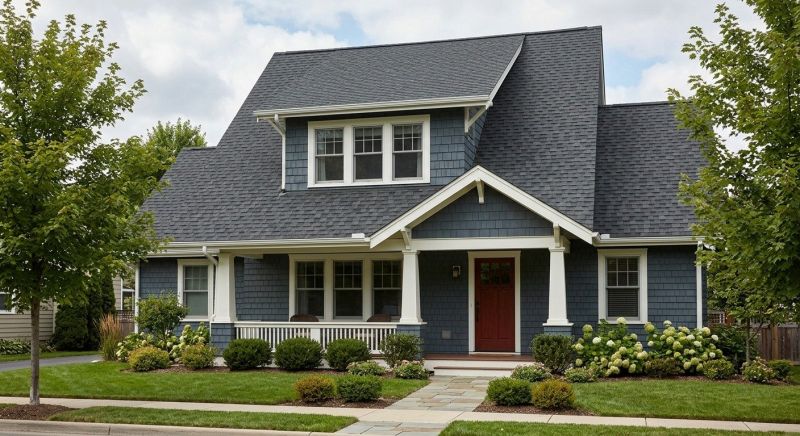 A Frame Roof Installation in Grove City, PA