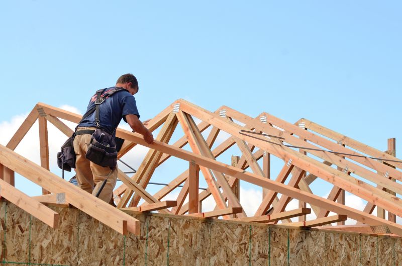 A Frame Roof Installation in Grove City, PA