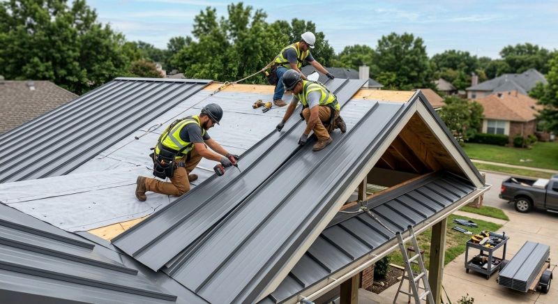 Aluminum Roof Installation in Greenville, PA