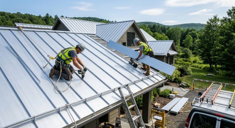 Aluminum Roof Installation in Grove City, PA
