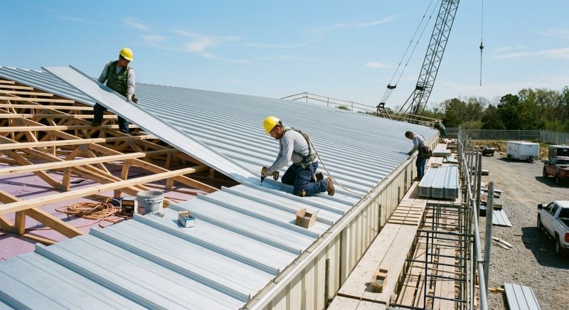 Aluminum Roof Installation in New Wilmington, PA