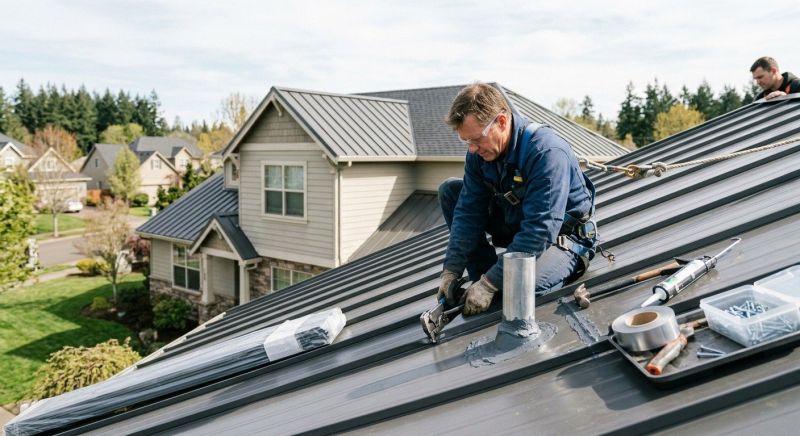 Aluminum Roofing Repair in Grove City, PA