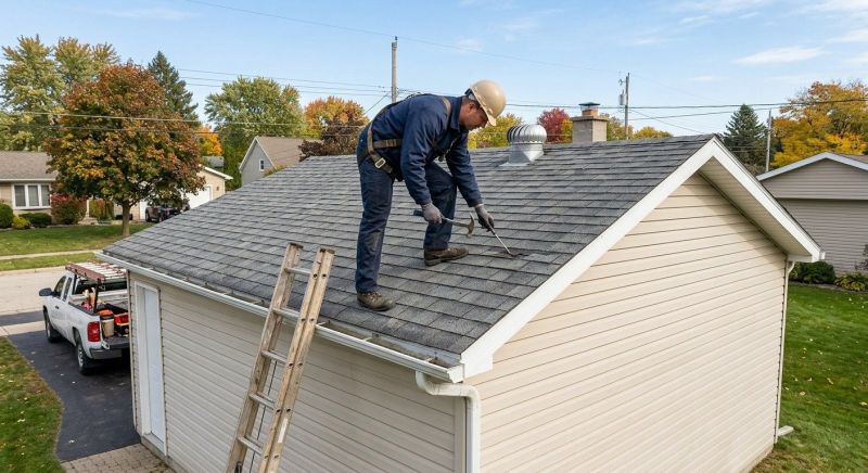 Asphalt Roof Inspection in Ellwood City, PA