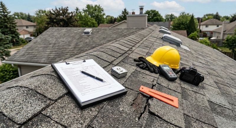 Asphalt Roof Inspection in New Wilmington, PA