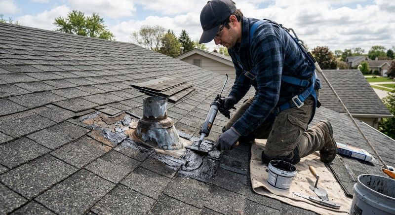 Asphalt Roof Leak Repair in East Butler, PA