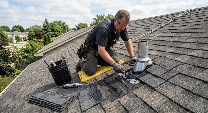 Asphalt Roof Leak Repair in East Butler, PA
