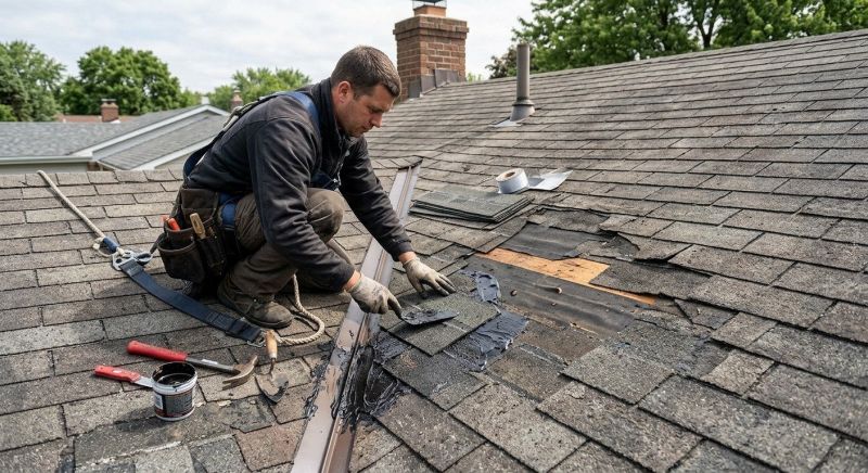Asphalt Roof Leak Repair in Ellwood City, PA