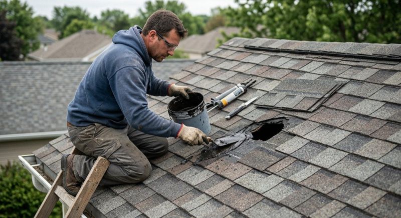 Asphalt Roof Leak Repair in Ellwood City, PA