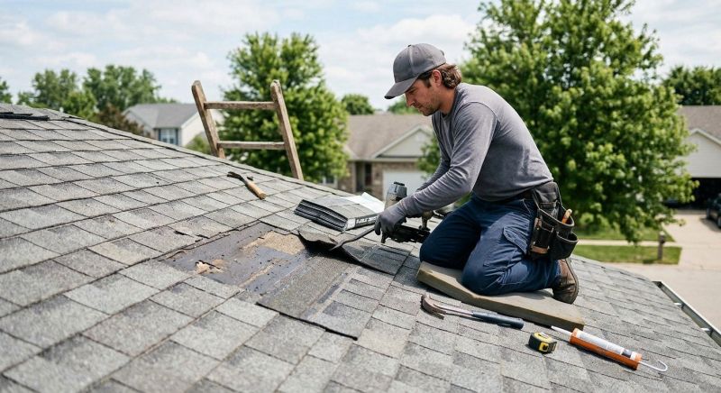 Asphalt Roof Leak Repair in Hermitage, PA