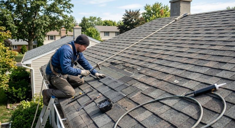 Asphalt Roof Leak Repair in Kennerdell, PA