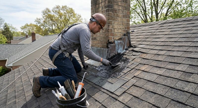 Asphalt Roof Leak Repair in Slippery Rock, PA