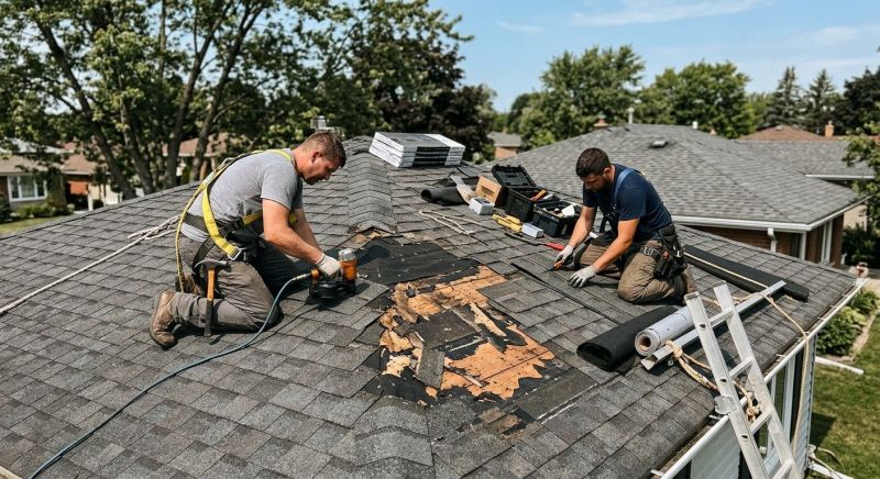 Asphalt Roof Repair in Hermitage, PA