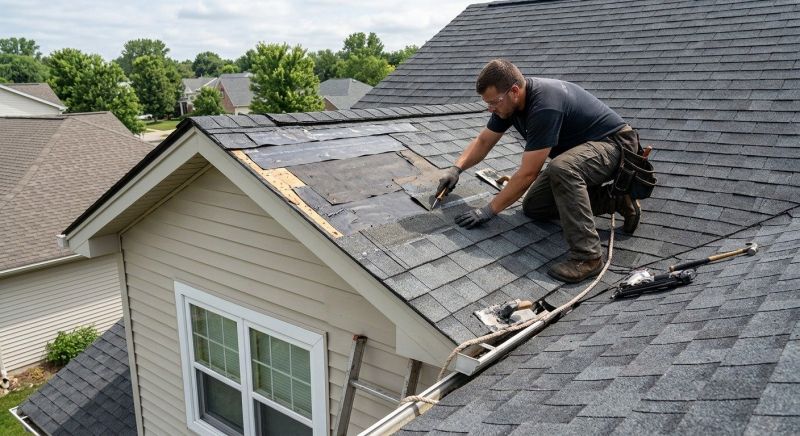 Asphalt Roof Repair in Grove City, PA