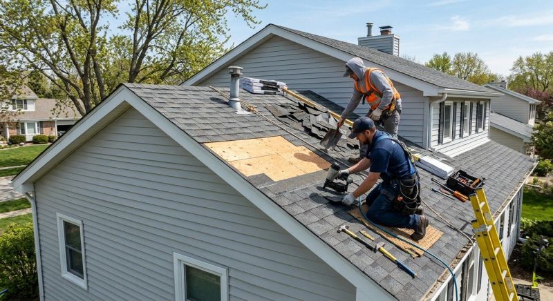 Asphalt Roof Repair in Mercer County, PA