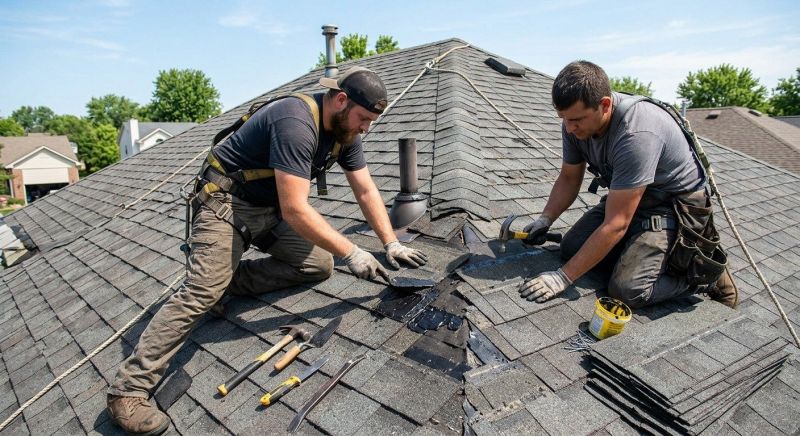 Asphalt Roof Repair in New Wilmington, PA