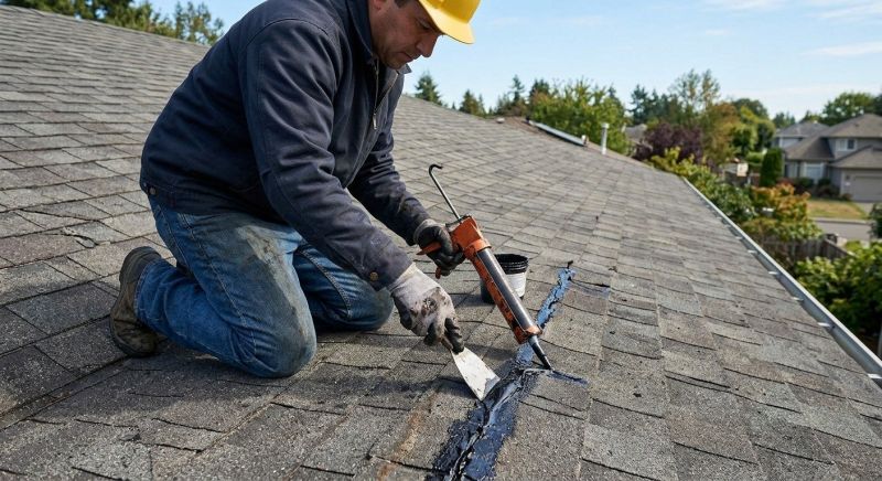 Asphalt Roof Repair in Sandy Lake, PA