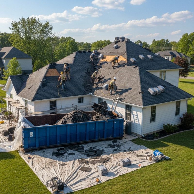 Asphalt Roof Replacement in Franklin, PA