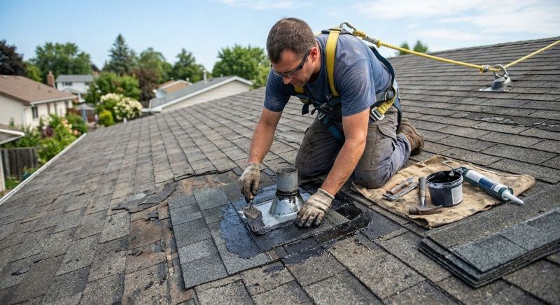 Asphalt Shingles Repair in Grove City, PA