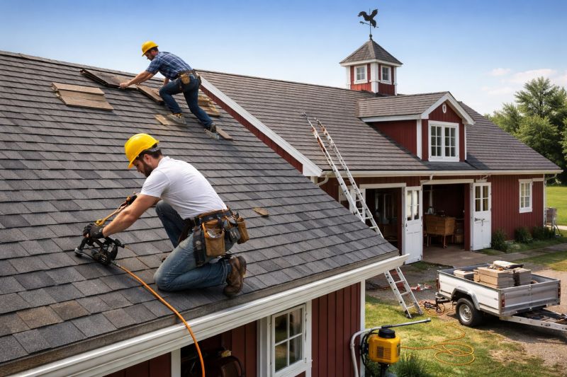 Barn Roof Construction in Grove City, PA