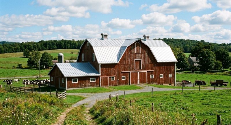 Barn Roof Replacement in Clintonville, PA