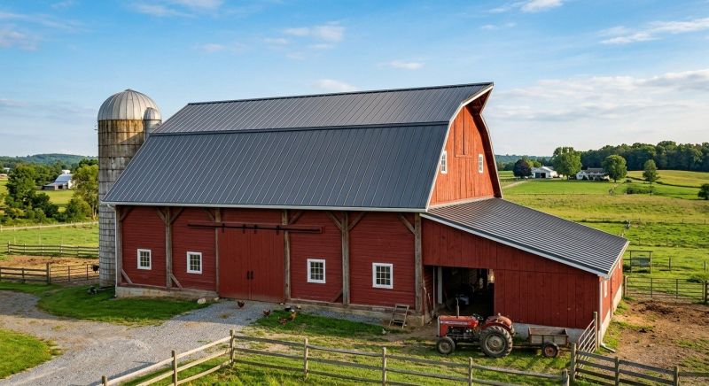 Barn Roof Replacement in Clintonville, PA