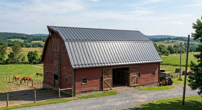 Barn Roof Replacement in Harmony, PA