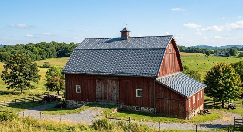 Barn Roof Replacement in West Sunbury, PA