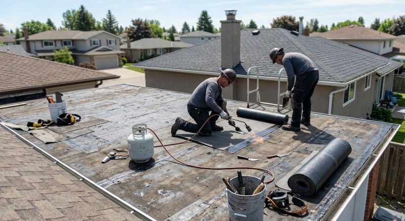 Bitumen Roof Repair in Grove City, PA