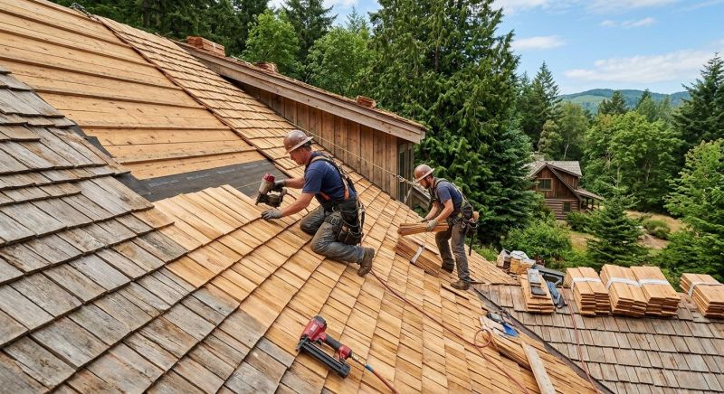 Cedar Roof Installation in Cranberry, PA