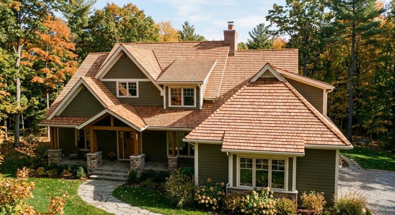 Cedar Roof Installation in New Castle, PA