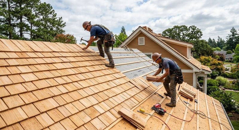 Cedar Roof Installation in New Wilmington, PA