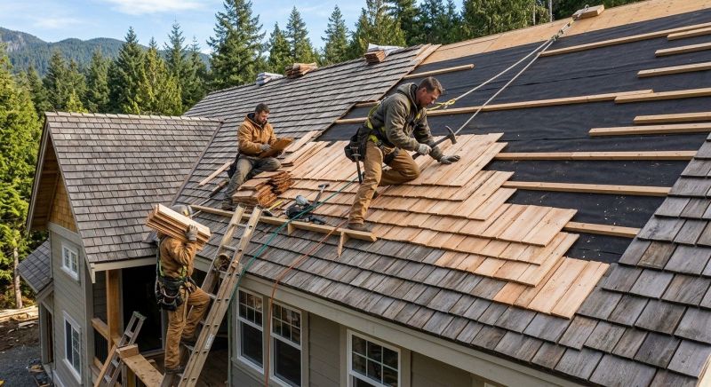 Cedar Roof Installation in West Sunbury, PA