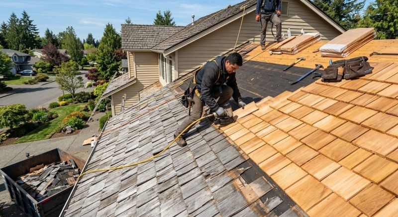 Cedar Roof Replacement in Grove City, PA