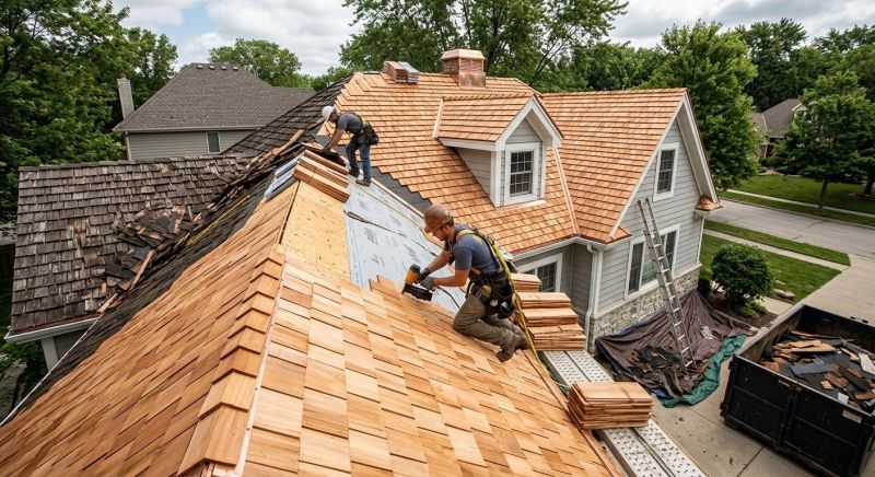 Cedar Roof Replacement in Sandy Lake, PA