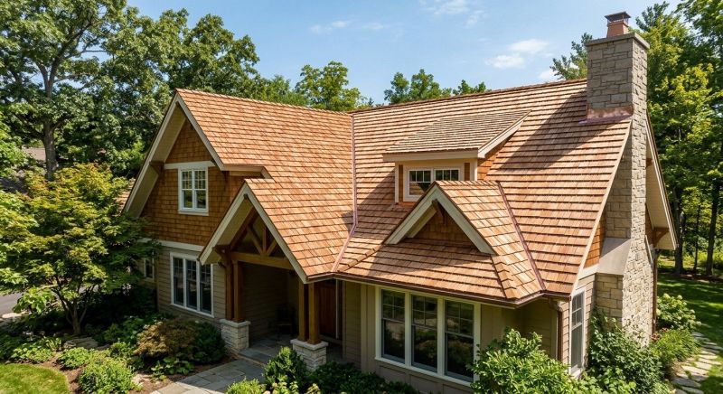 Cedar Shake Roof Construction in Harmony, PA