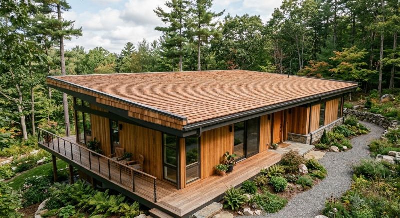 Cedar Shake Roof Construction in New Castle, PA