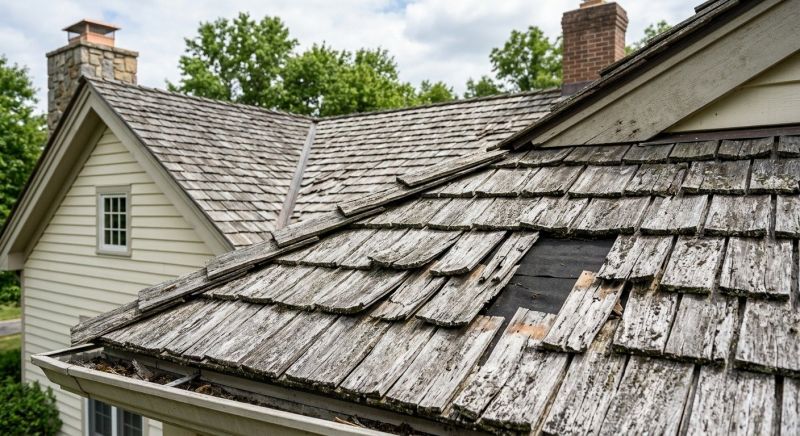 Cedar Shake Roof Repair in New Wilmington, PA