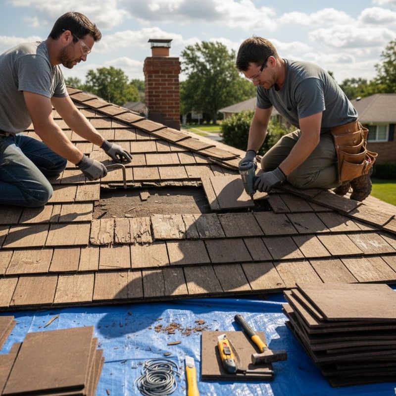 Cedar Shake Roof Repair in Volant, PA