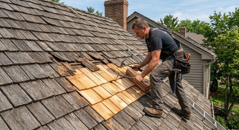 Cedar Shake Roof Repair in West Sunbury, PA