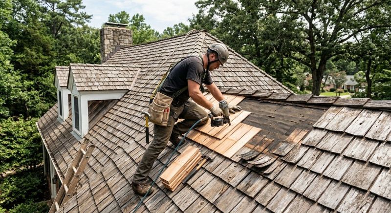 Cedar Shingles Repair in Slippery Rock, PA