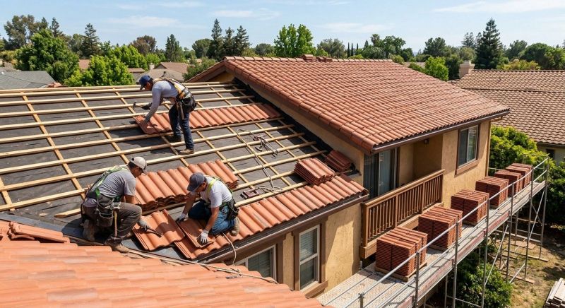 Clay Roof Installation in Greenville, PA