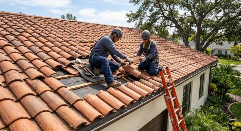 Clay Roof Leak Repair in Grove City, PA
