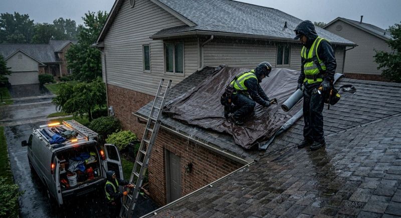 Composite Roofing Repair in Grove City, PA