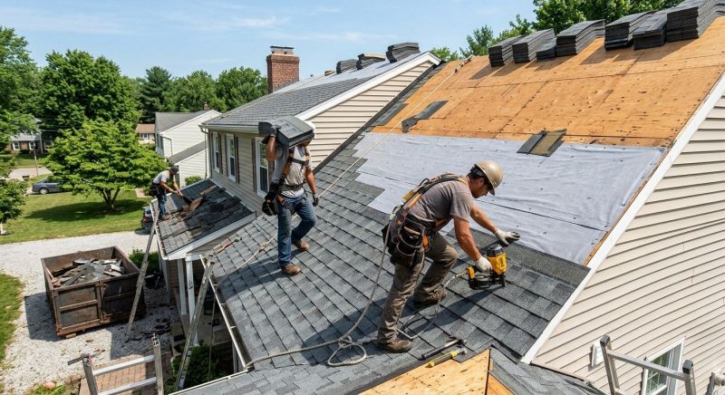 Composite Roofing Repair in Grove City, PA