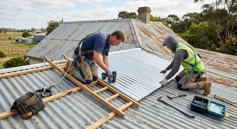 Corrugated Roof Repair in Harmony, PA