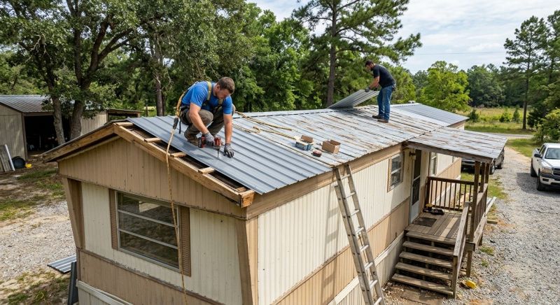 Corrugated Roof Repair in Hermitage, PA