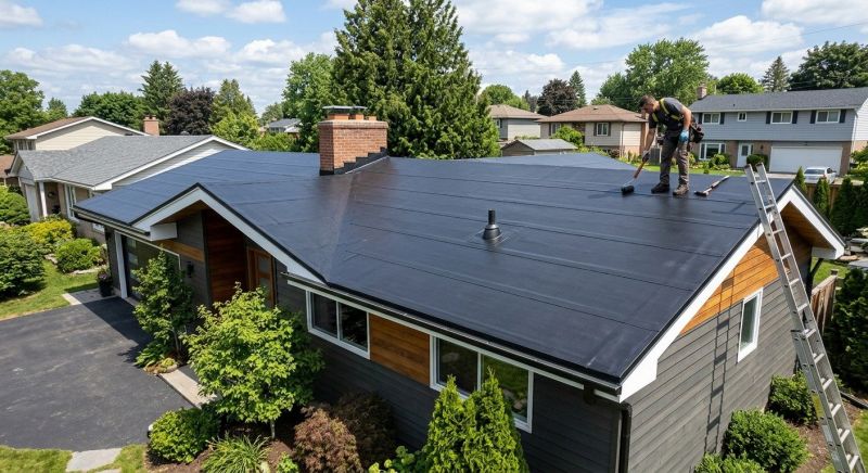 Epdm Roof Installation in Kennerdell, PA