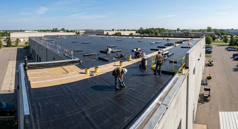 Epdm Roof Installation in Slippery Rock, PA