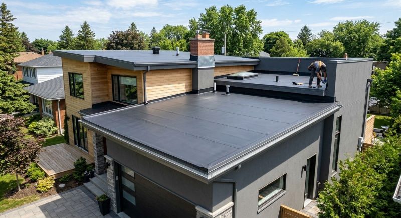 Epdm Roof Installation in West Sunbury, PA