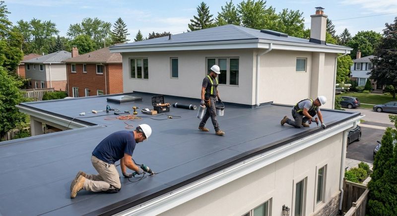 Flat Roof Installation in Butler County, PA